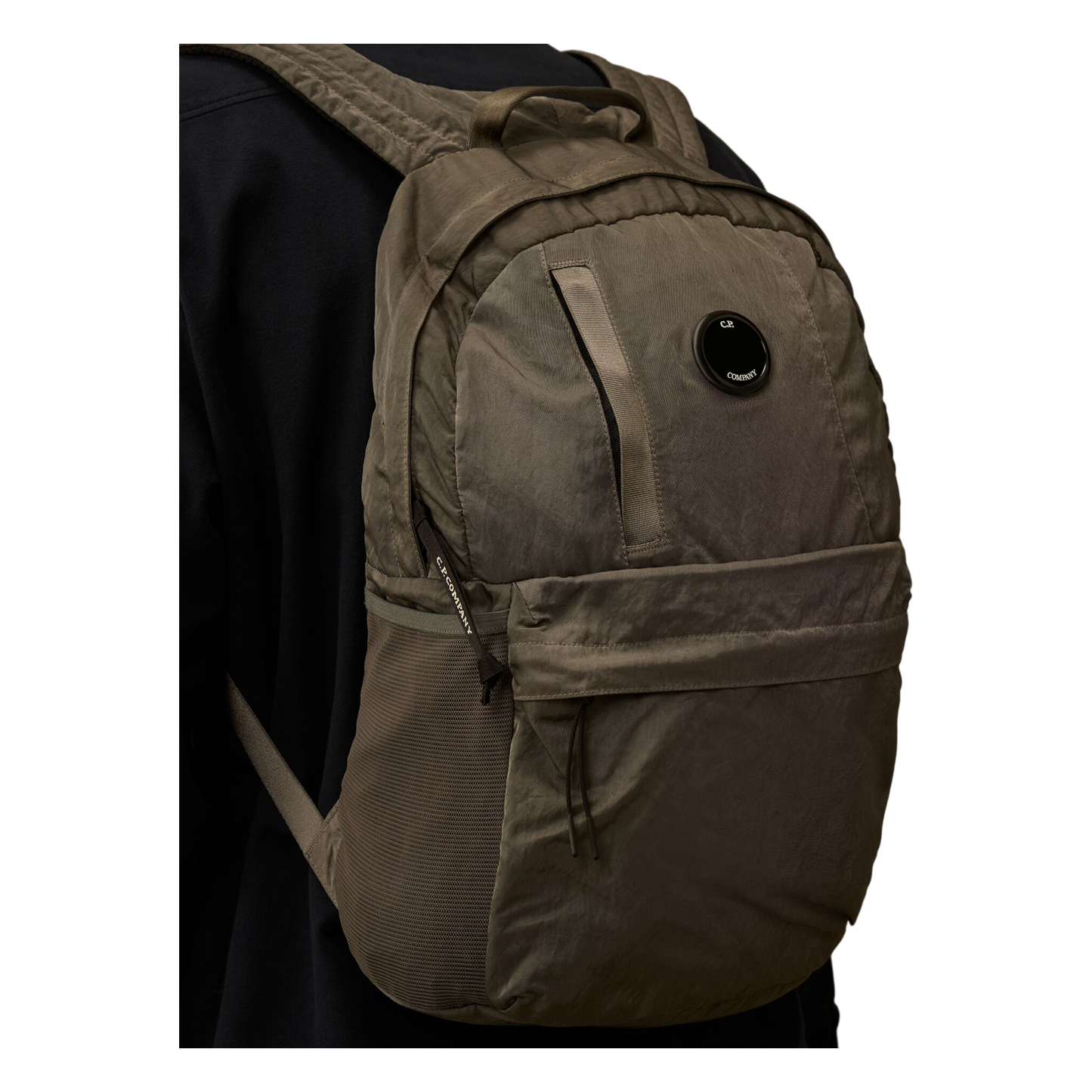 C.P. Company – Rucksack „Nylon B“ schwarz