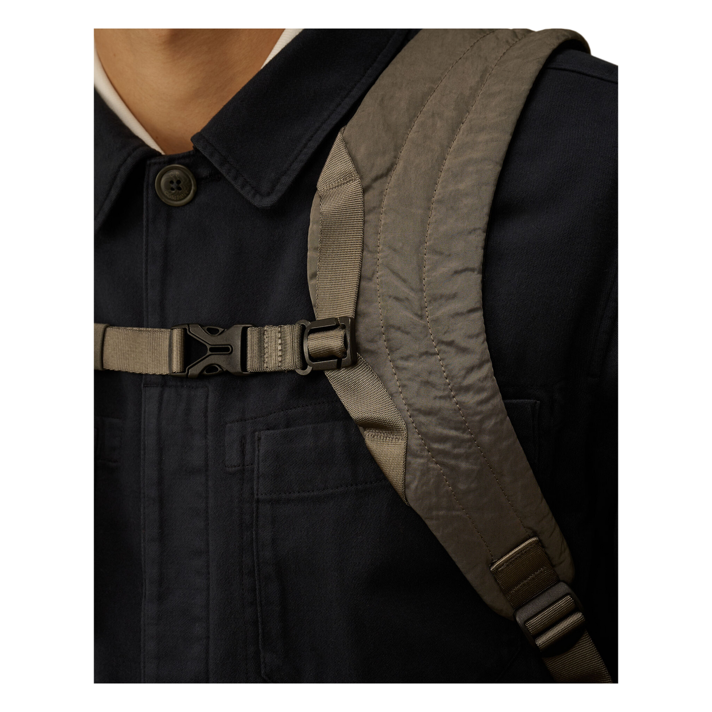 C.P. Company – Rucksack „Nylon B“ schwarz