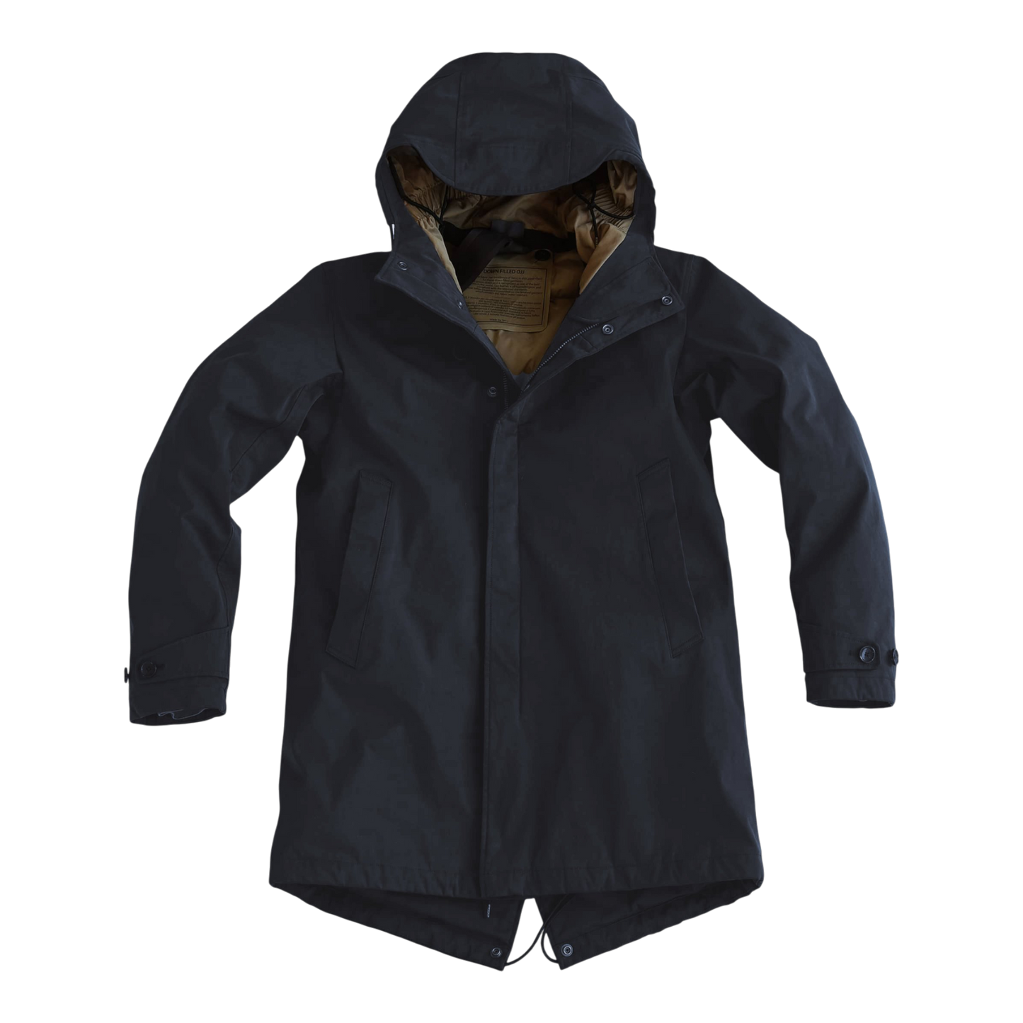 Ten C, OJJ Core Parka, daunengefüllt, Navy