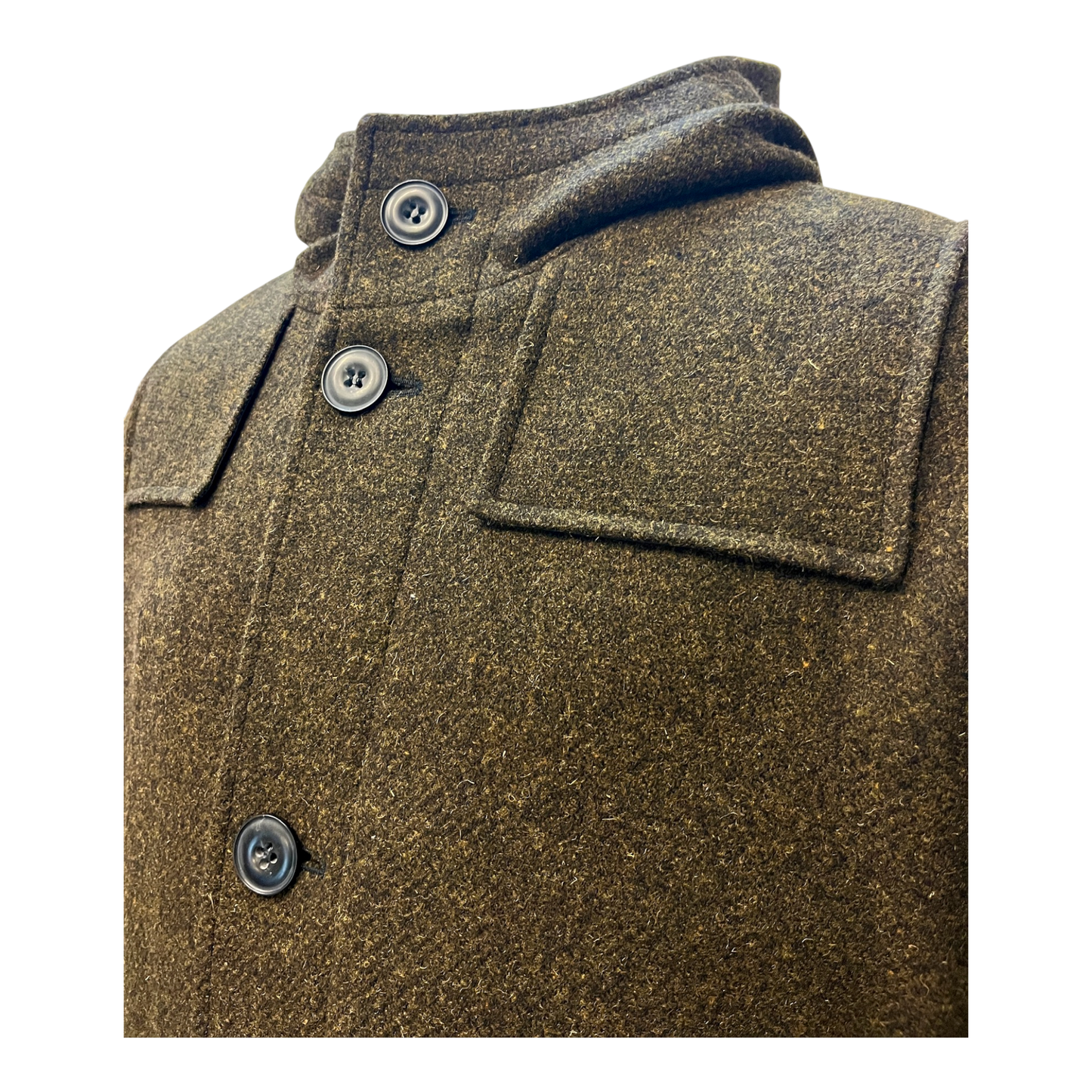 Brixtol Lachlan Mantel – Mantel aus recyceltem Fleece, brown