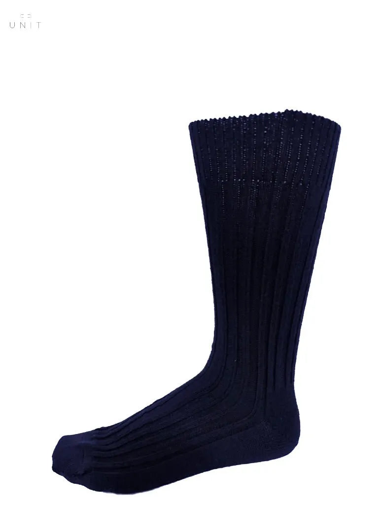 ANT45, Cashwool, Rippenstrumpf, navy ANT45
