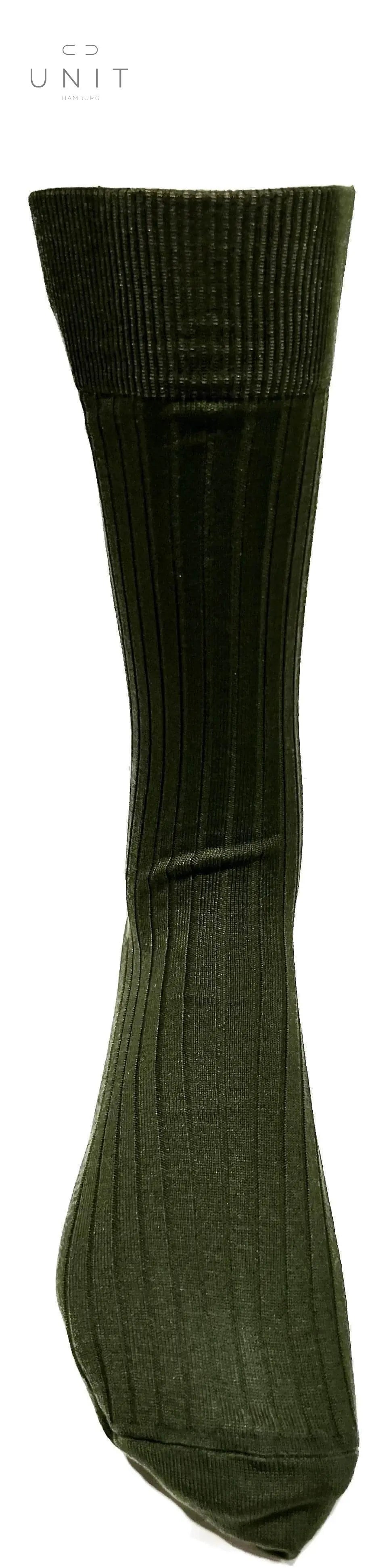 ANT45, Baumwolle Filoscozia, feine Rippe, oliv