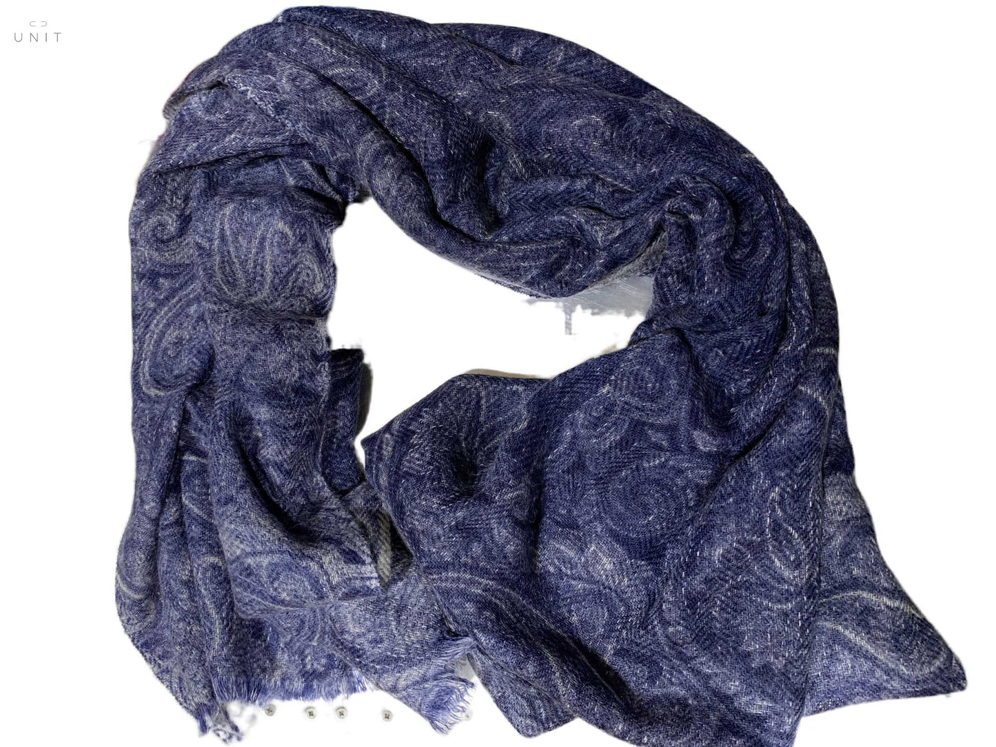 feiner Schal von Ascot aus Krefeld, 8102840, blau