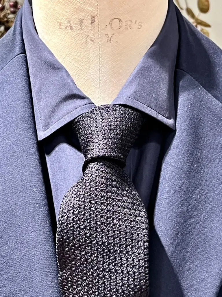 Ascot, Krawatte Grenadine, navy Ascot