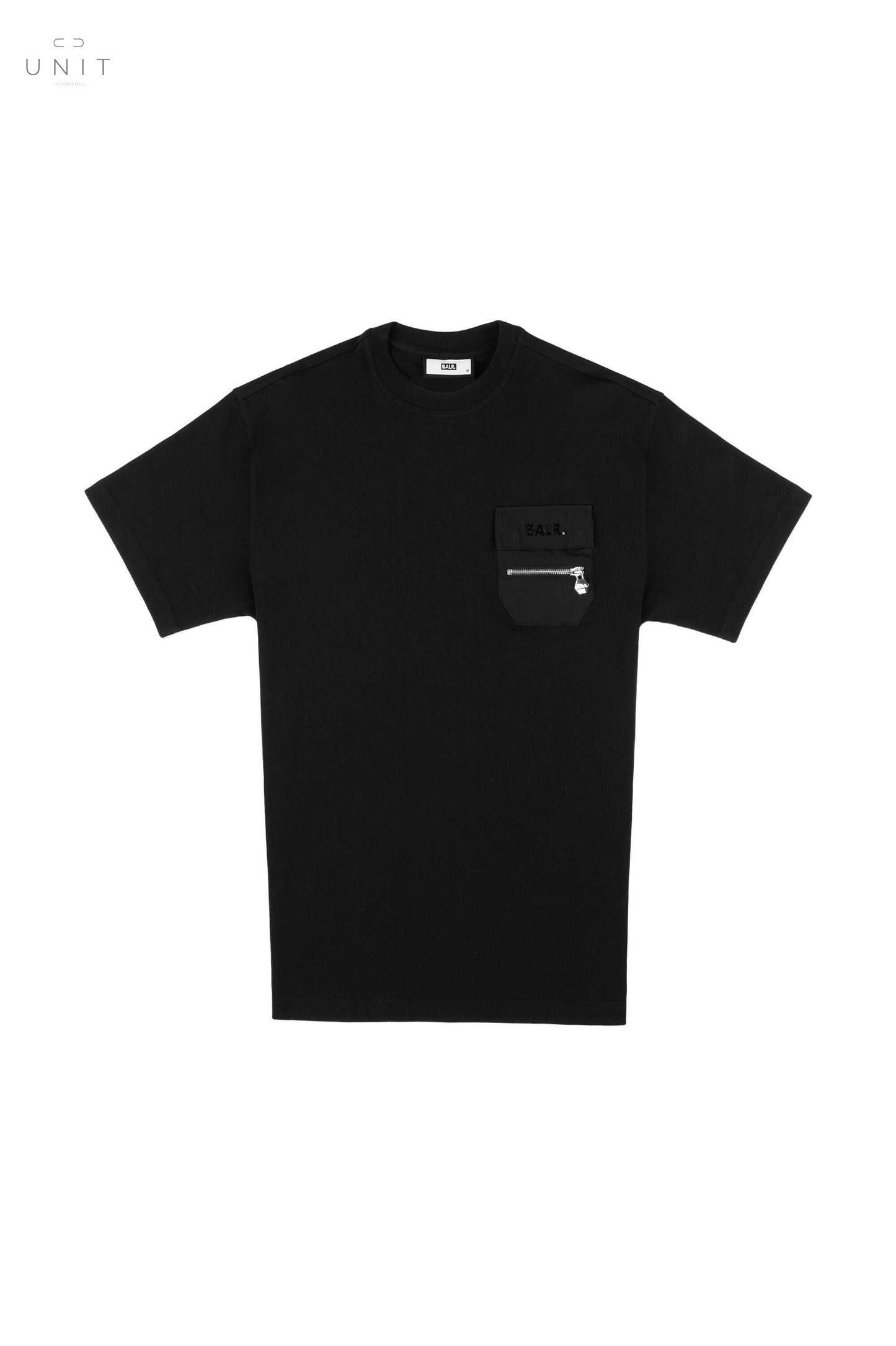 BALR. Herren T-Shirt Brand Athletic, schwarz, online only