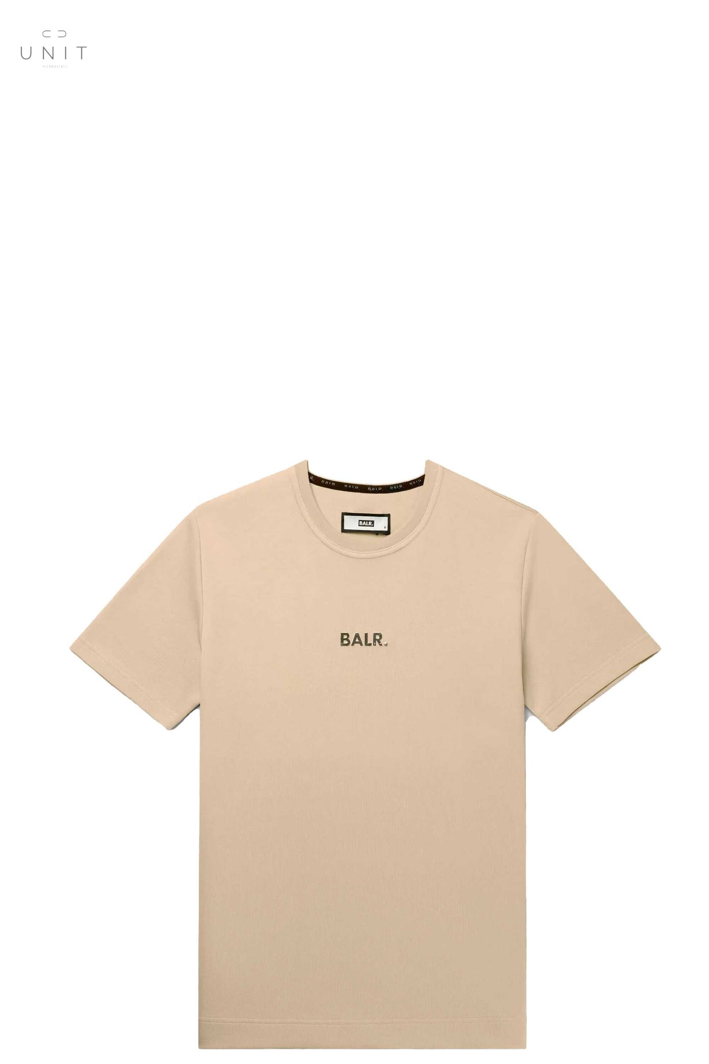 BALR. Herren T-Shirt Q-Series Straight T-Shirt irish cream, online only