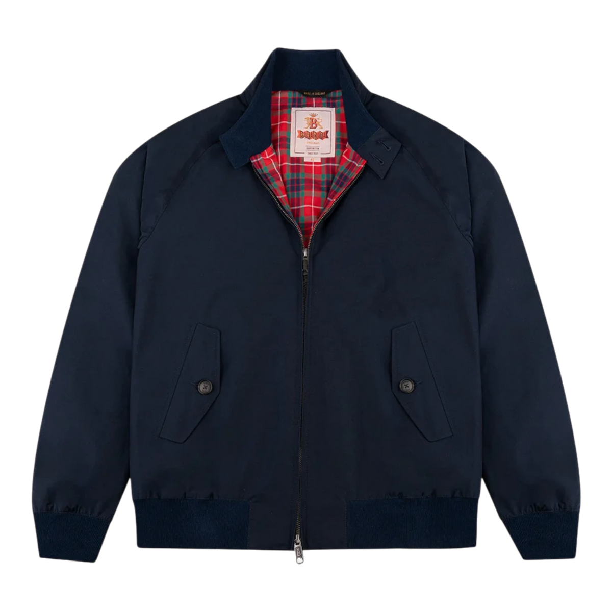 Baracuta G9 Harrington Jacke für Herren, navy