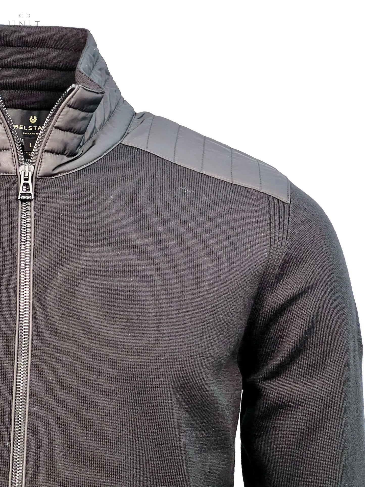 Belstaff 103906 Kelby Zip Cardigan black
