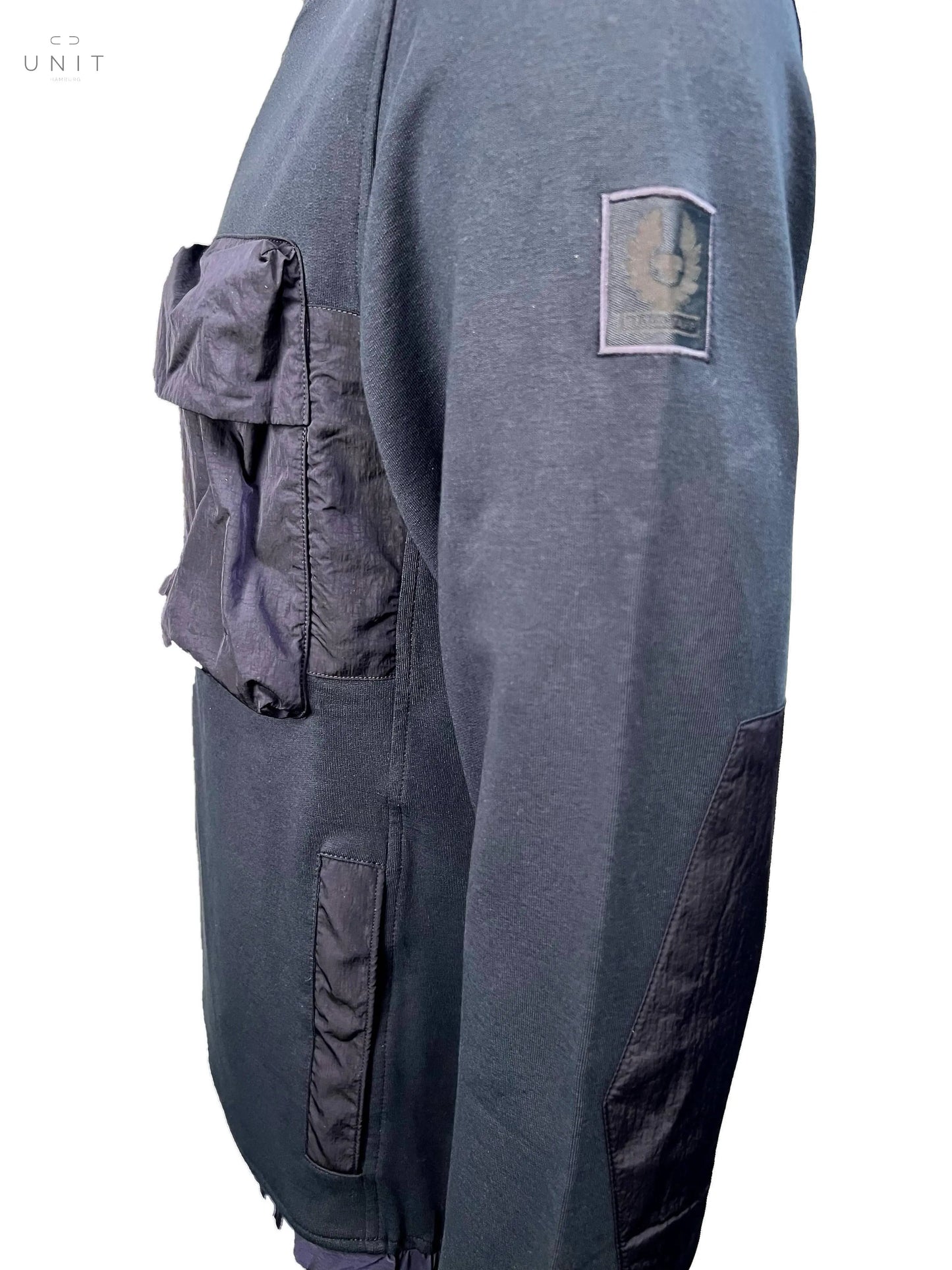 Seitenansicht Belstaff 104017 Spinnaker Sweatshirt navy