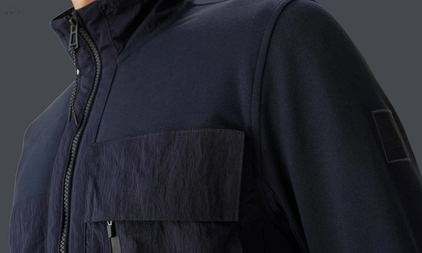 Detailansicht Belstaff 104063 Seal full zip Sweatshirt navy