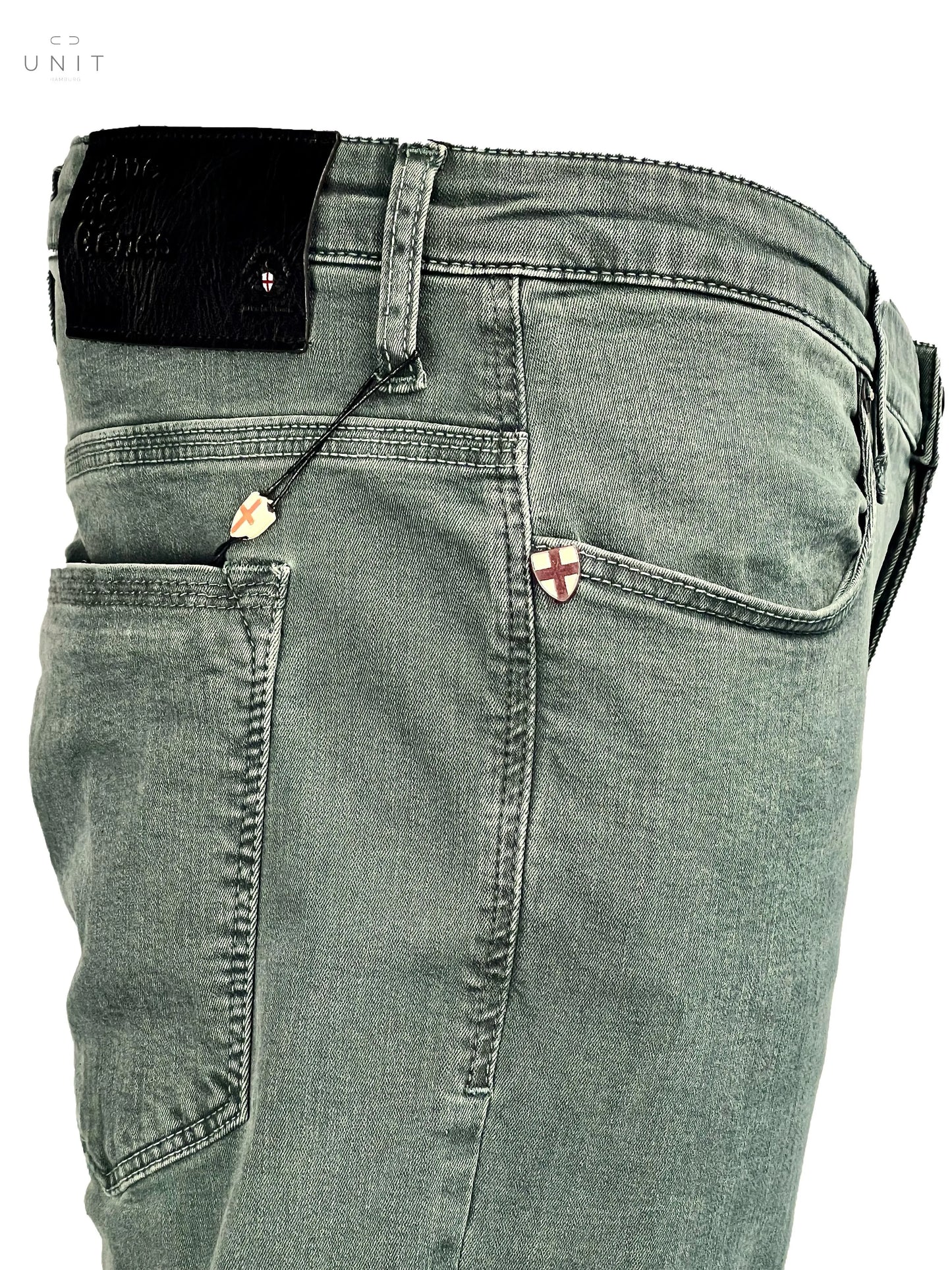 Blue de Genes, Repi Calibrone Jeans, grün Blue de Genes