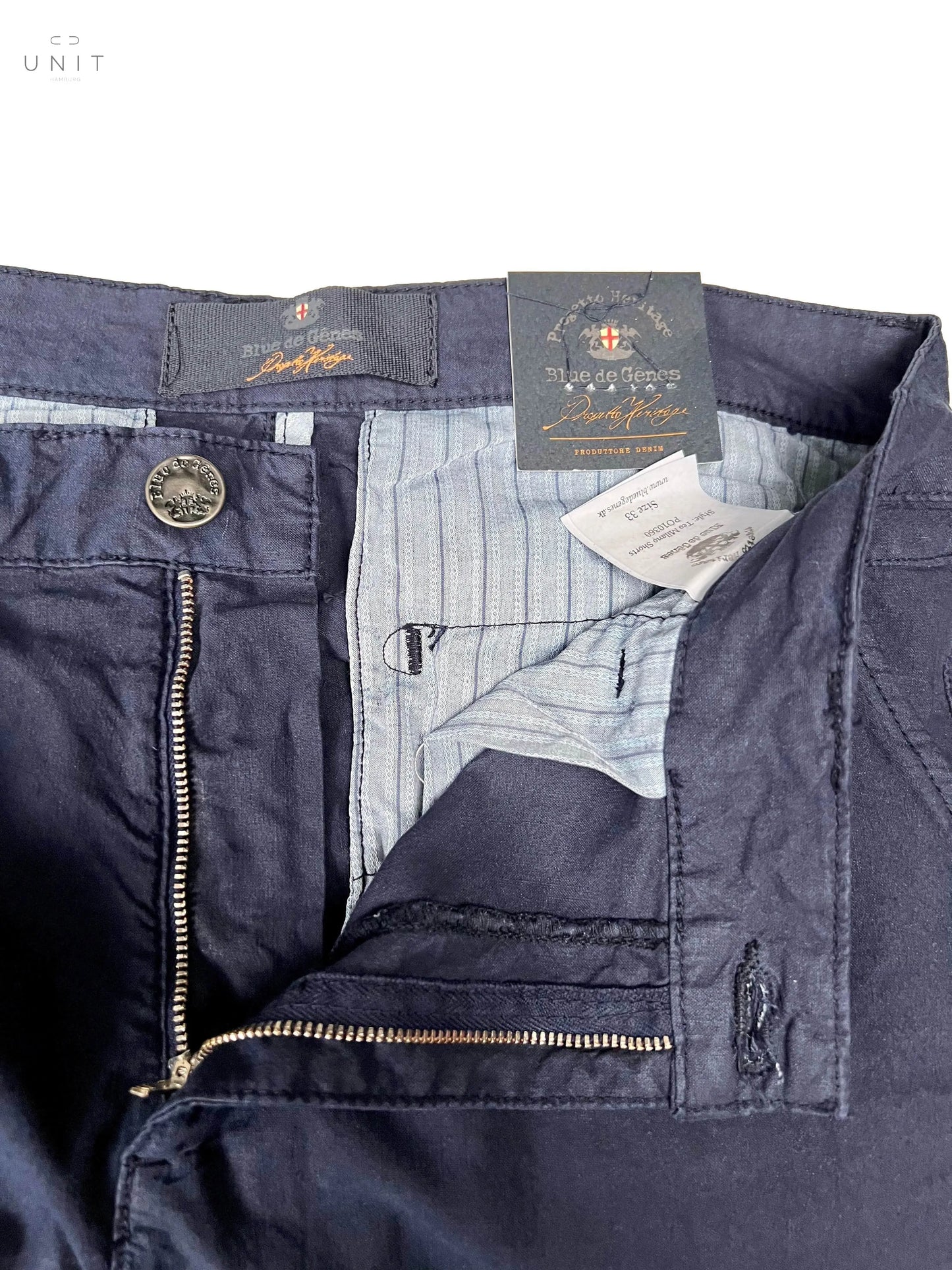 Blue de Genes, Teo Milano Shorts, navy - UNIT Hamburg