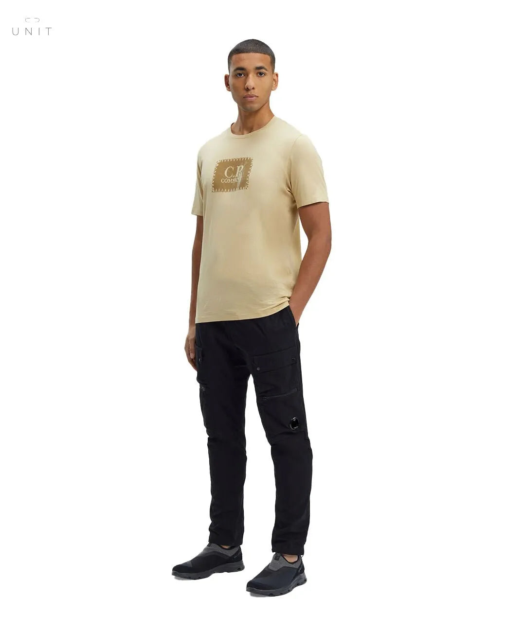 C.P. Company, Cargohose, schwarz C.P. Company