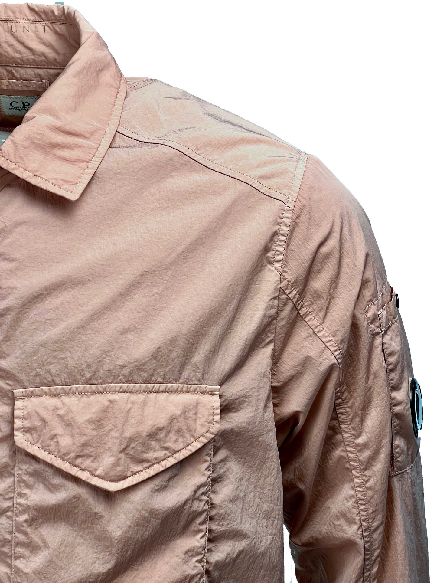 Schulter von C.P. Company 14CMOS041A 005904G CHROME - R OVERSHIRT Pale Mauve