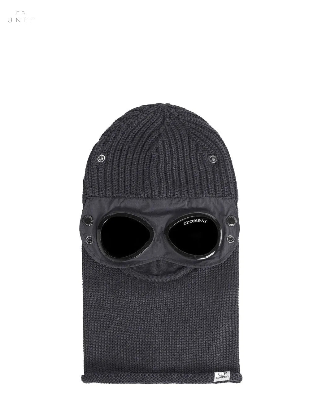 C.P. Company, Merino Goggle Balaclava, schwarz C.P. Company