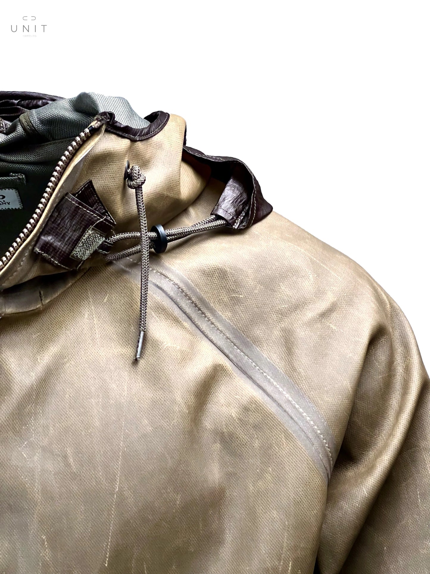 C.P. Company, Öljacke Toob Goggle Jacke, schlamm C.P. Company