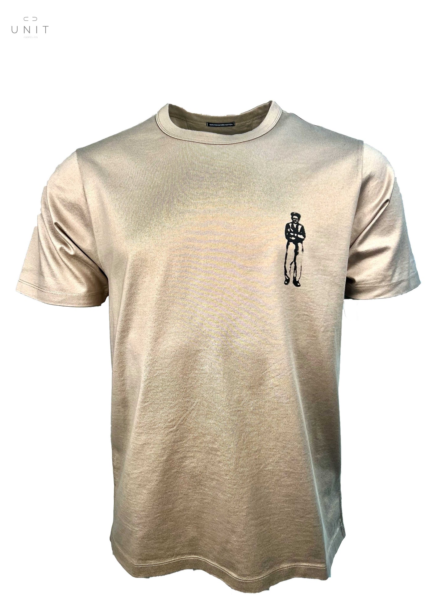 C.P. Company 14CMTS155A 006499W MERCERIZED T-SHIRT BRITISH SAILOR, sand
