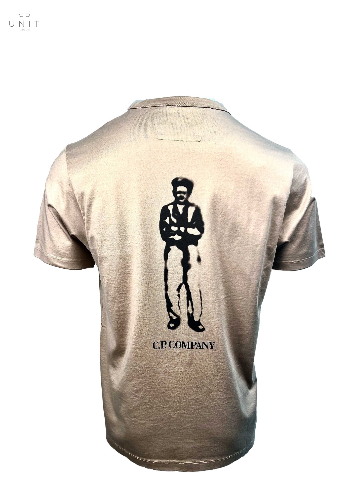 Rückenansicht C.P. Company 14CMTS155A 006499W MERCERIZED T-SHIRT BRITISH SAILOR, sand