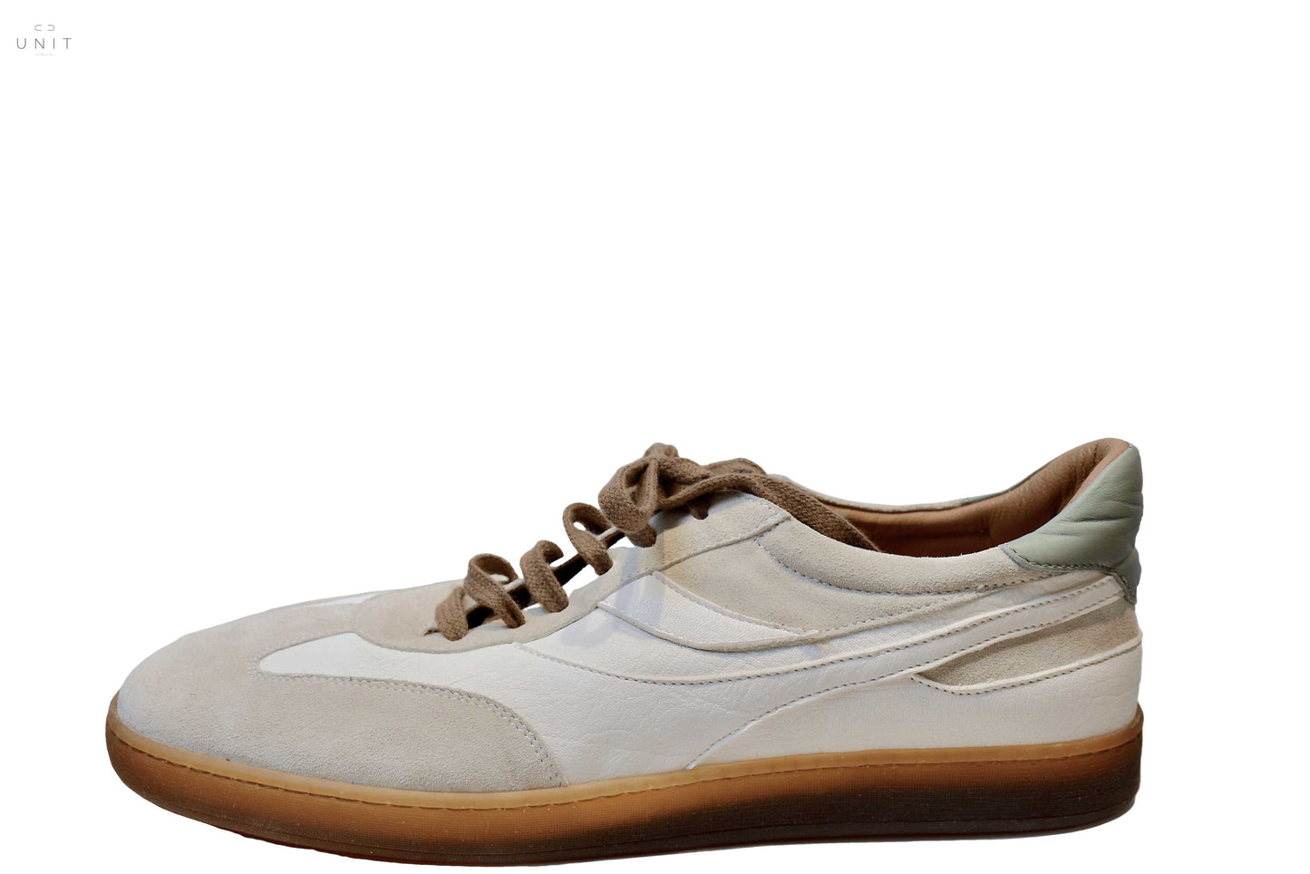 Elia Maurizi 9720 Sneaker White Green - UNIT Hamburg