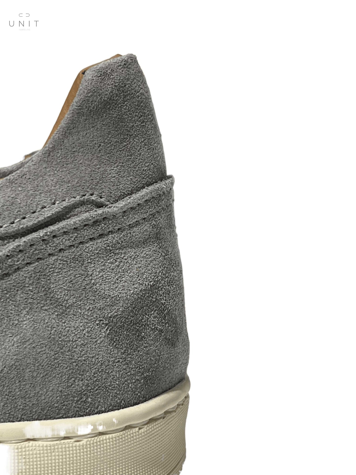 Ferse von Elia Maurizi 1177-01 Sneaker Kautschuksohle Velours grau