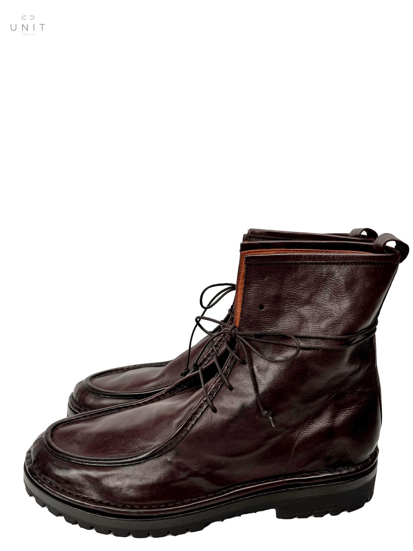 Elia Maurizi 1395 Garda Boot Glattleder, dunkelbraun