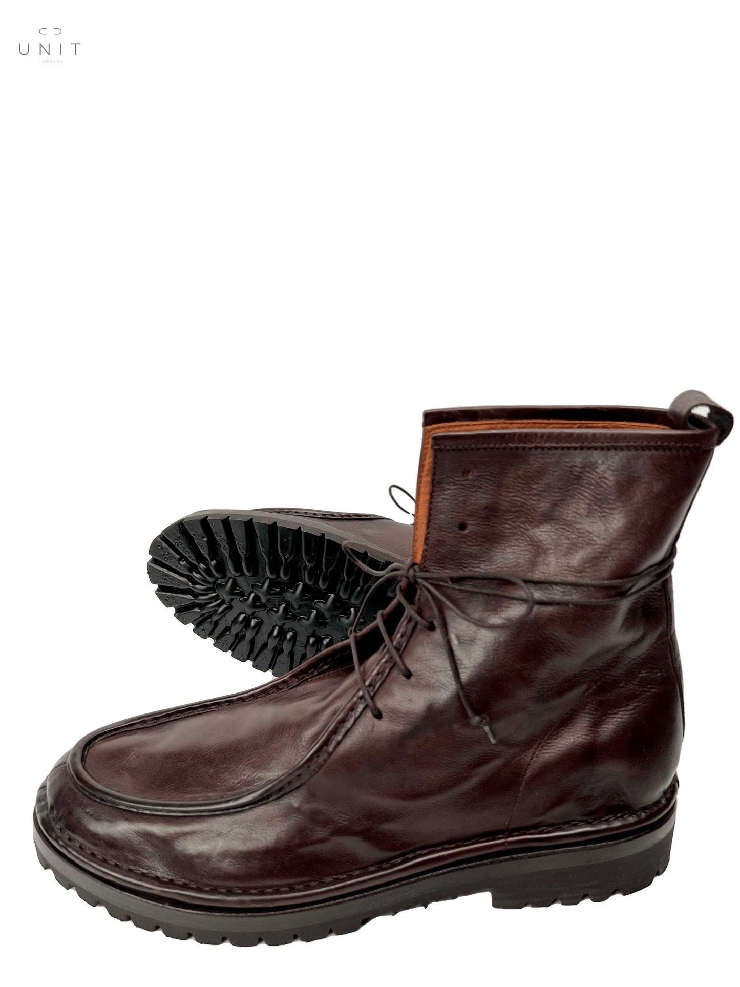 Elia Maurizi 1395 Garda Boot Glattleder, dunkelbraun
