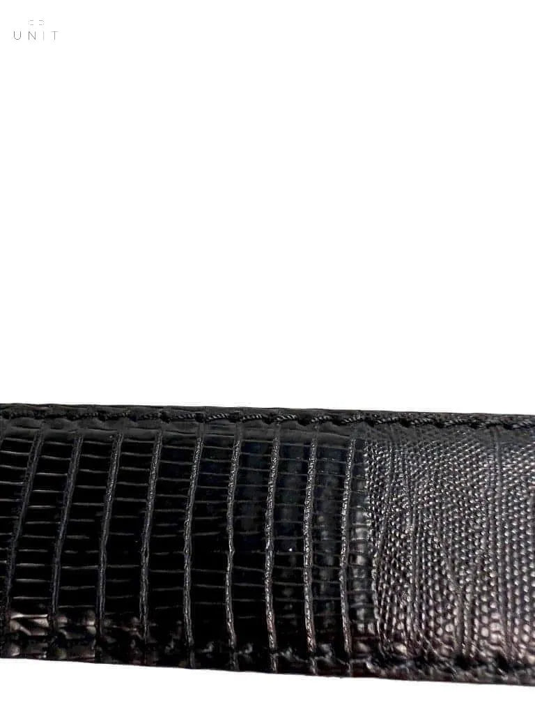 Lederdetail Fausto Colato 5415 Leguan nero