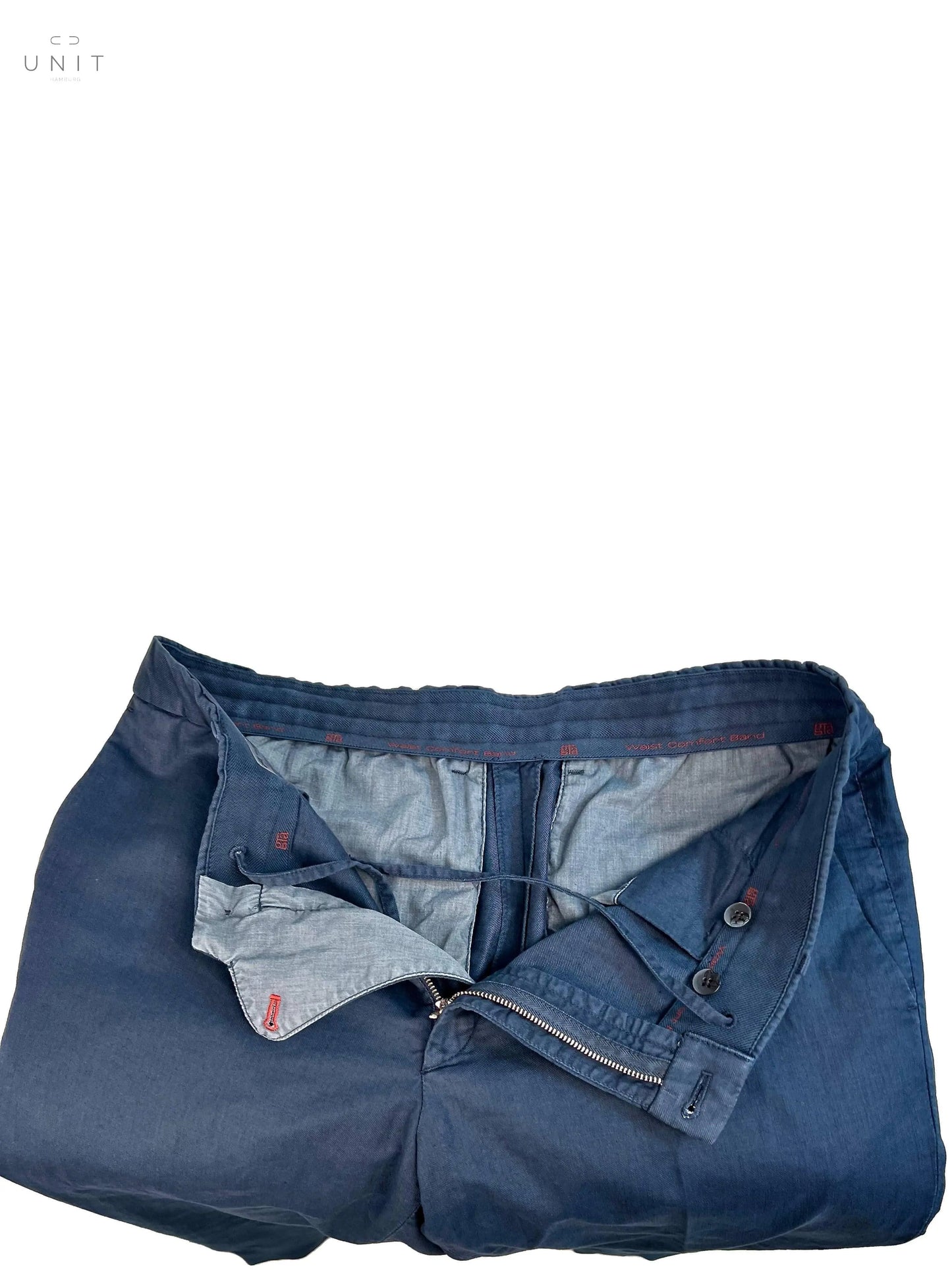 GTA il Pantalone, DAVIDE, Baumwolle/Leinen navy - UNIT Hamburg