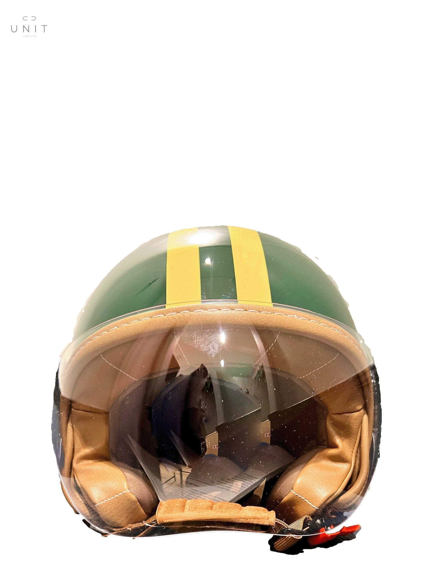 GULF Number 8 visor, british green