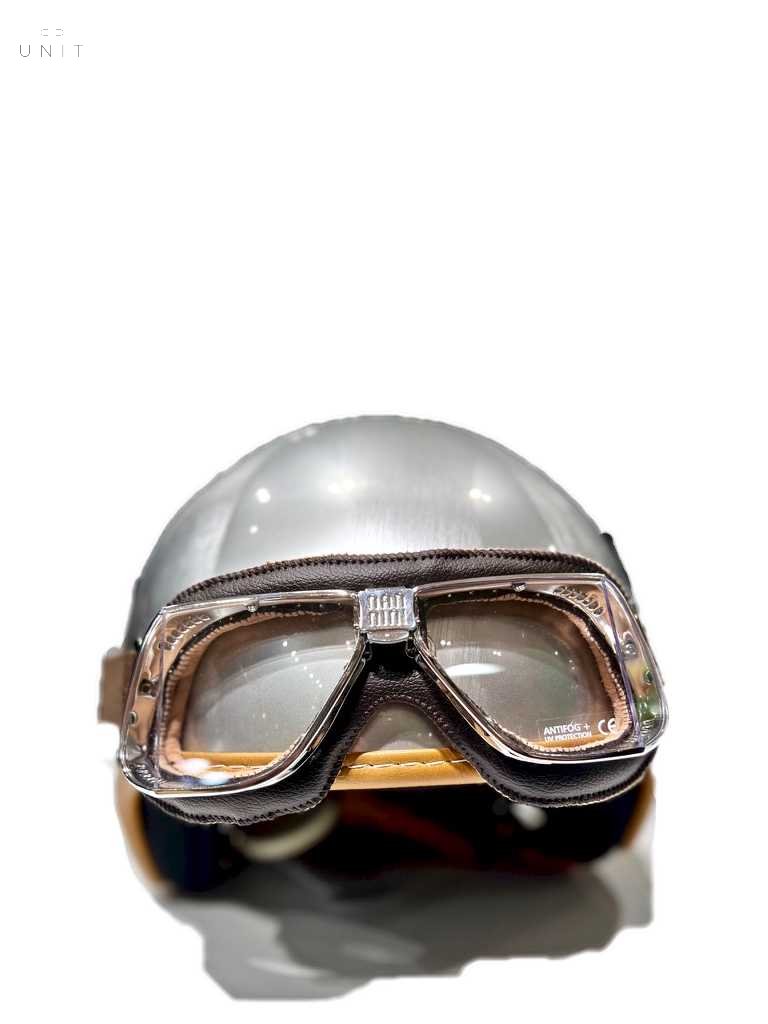GULF, JET GOGGLES, silber mit Brille - UNIT Hamburg