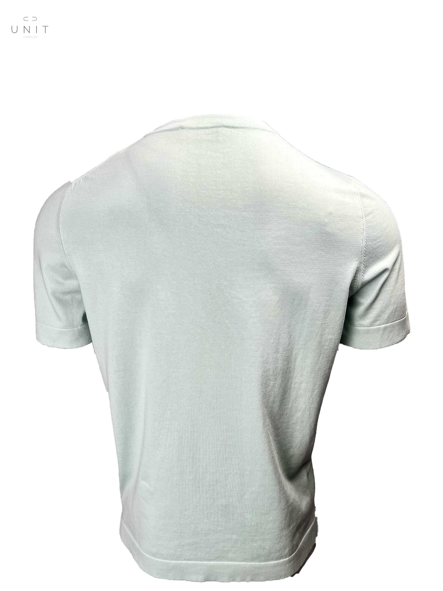 Rückenansicht Gran Sasso 43168/21820 Organic Cotton T-Shirt Rundhals icegreen