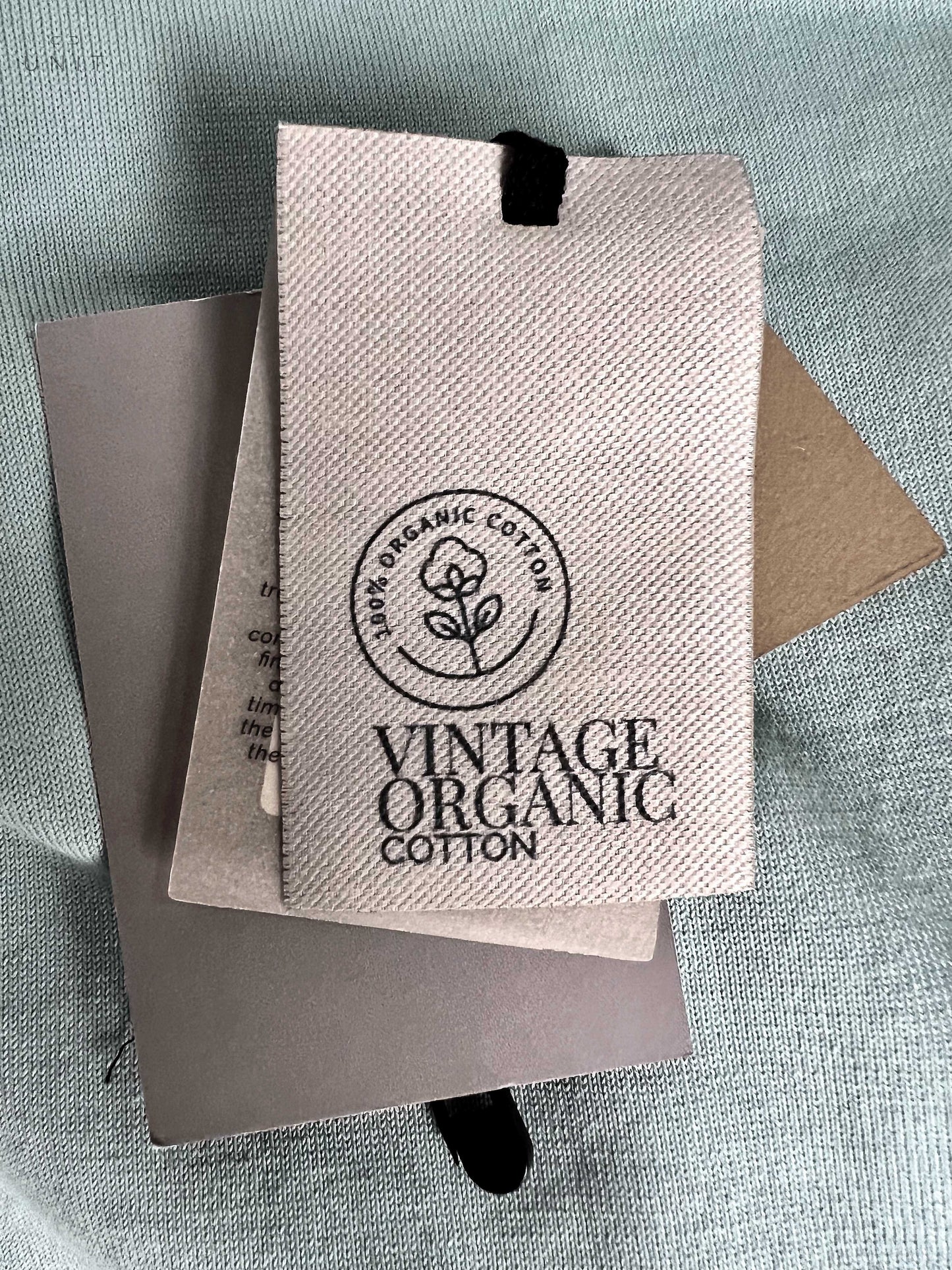 Eitketten von Gran Sasso 43168/21820 Organic Cotton T-Shirt Rundhals icegreen