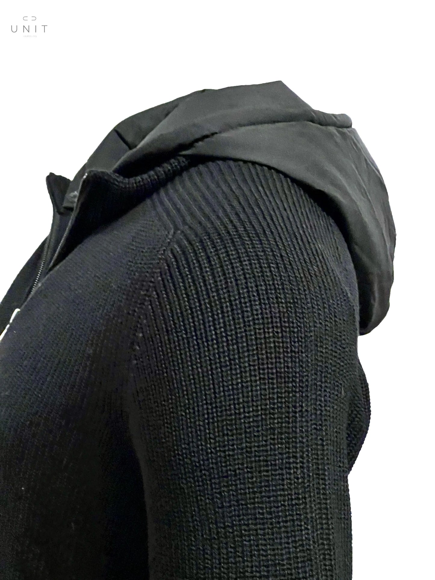 Gran Sasso, Rainwool Kapuzenjacke, schwarz Gran Sasso
