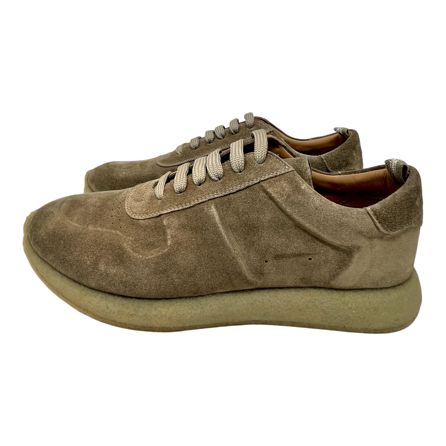 Officine Creative, LEGEND, Rauleder-Sneaker, beige