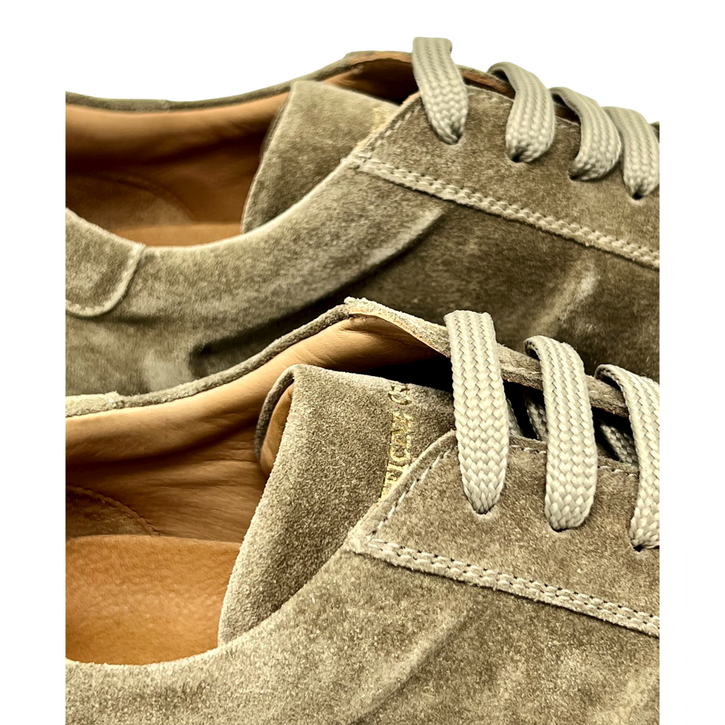 Officine Creative, LEGEND, Rauleder-Sneaker, beige