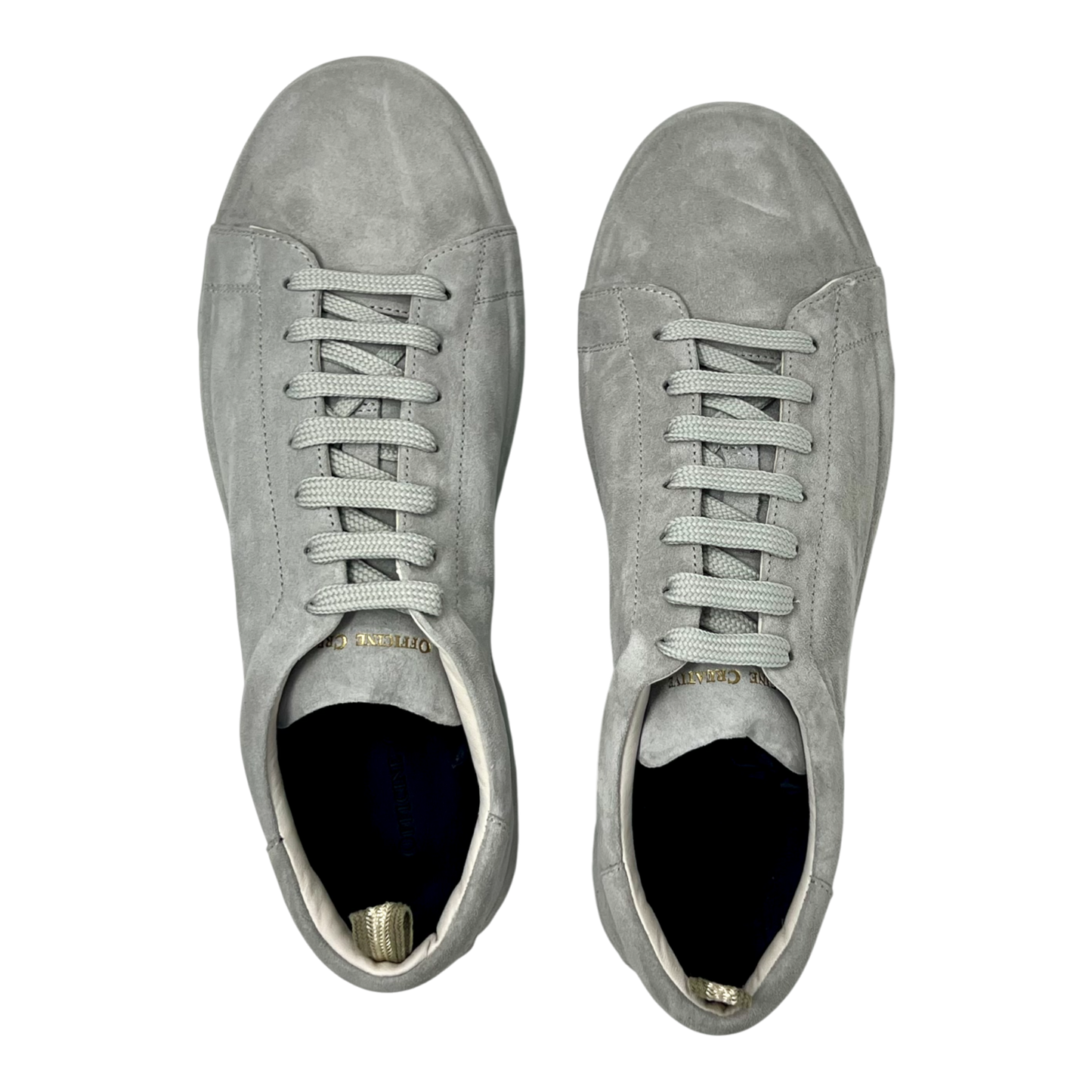 Officine Creative ESSENCE, Veloursneaker, silbergrau