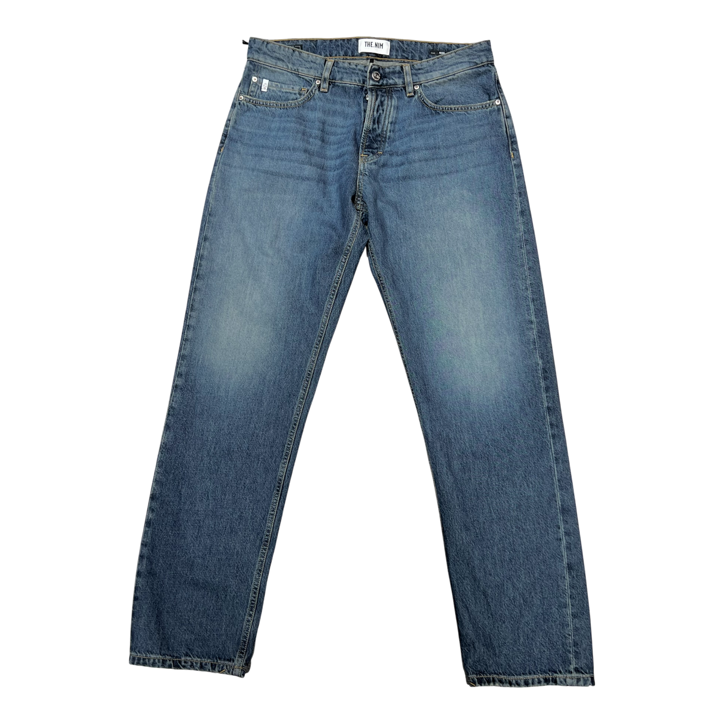 THE.NIM STANDARD 48TNS909-D330 Reed Loose Fit Rigid Dark Blue
