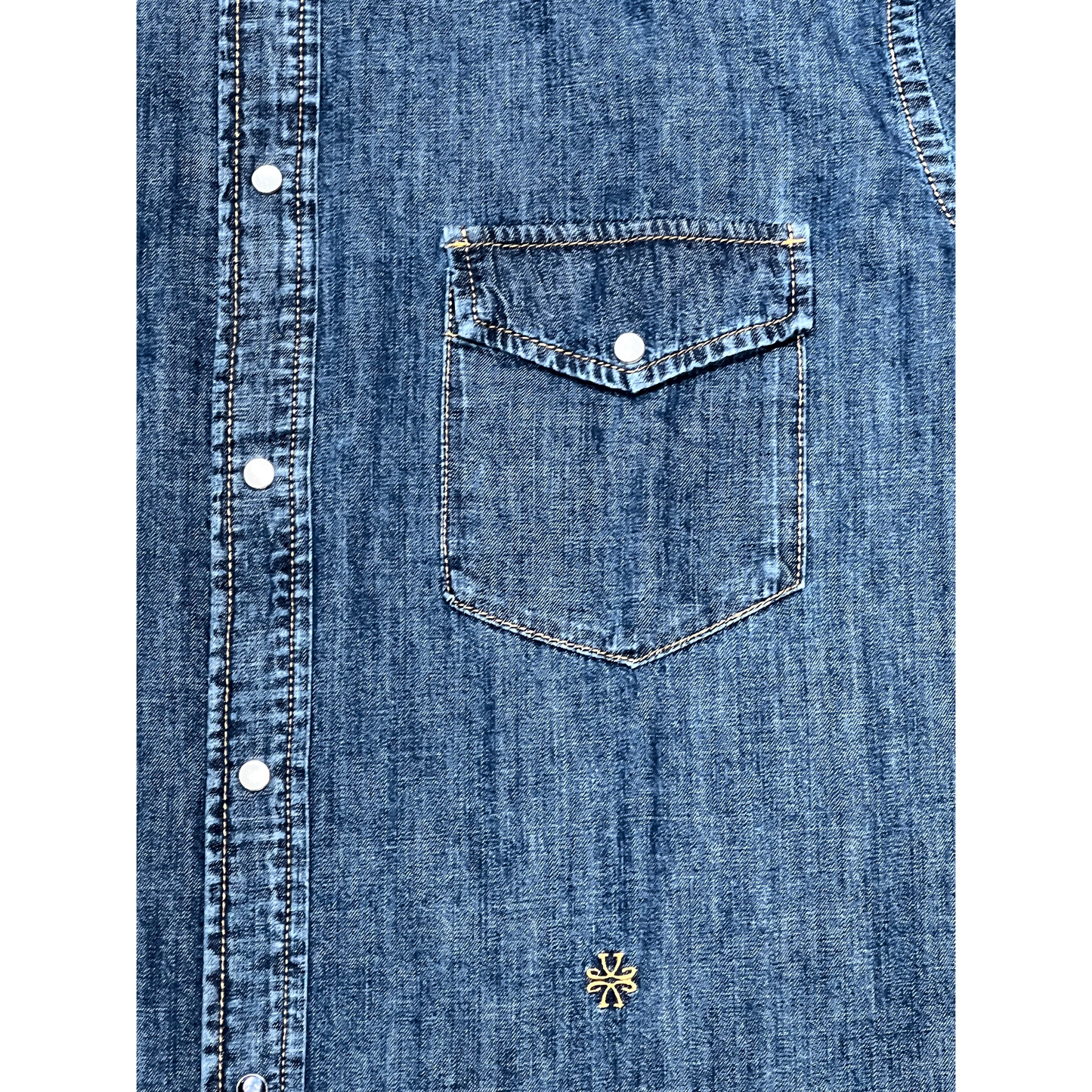 Jacob Cohën Western Shirt Medium Blueshop