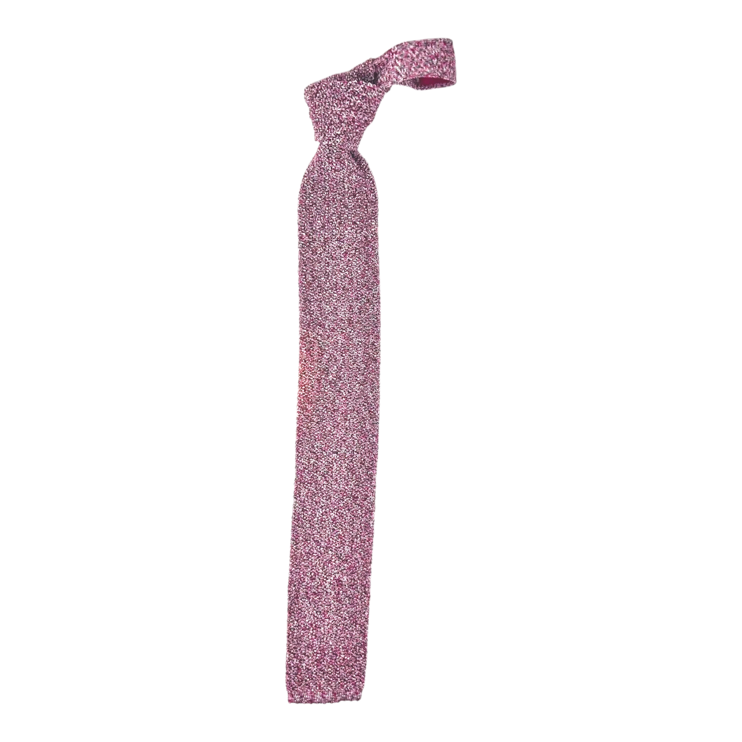 Ascot, Seidenstrickkrawatte, Amarena Himbeer