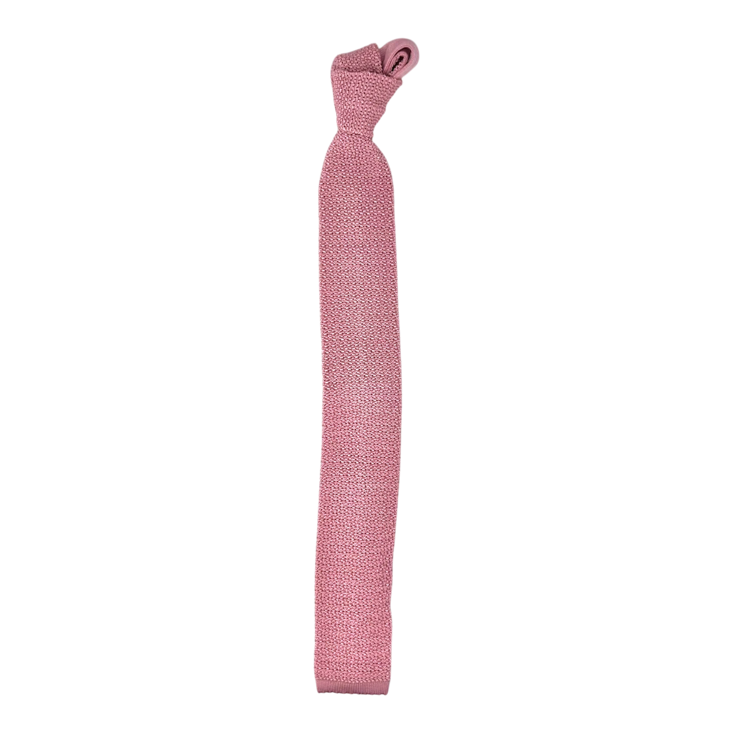 Ascot, Seidenstrickkrawatte, rosé