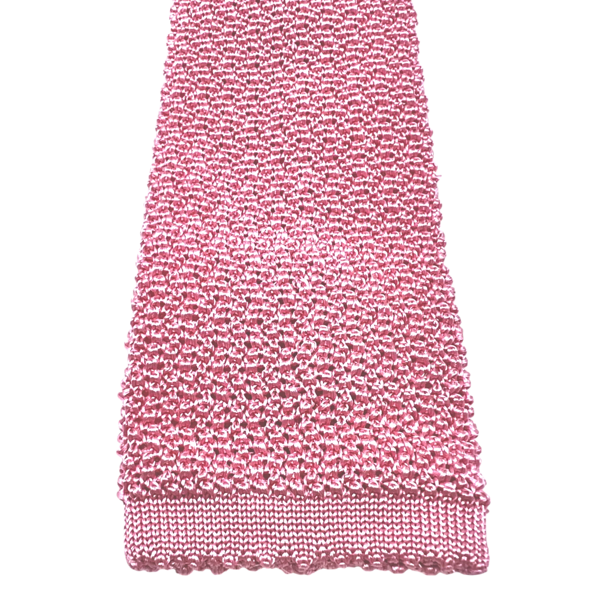 Ascot, Seidenstrickkrawatte, rosé