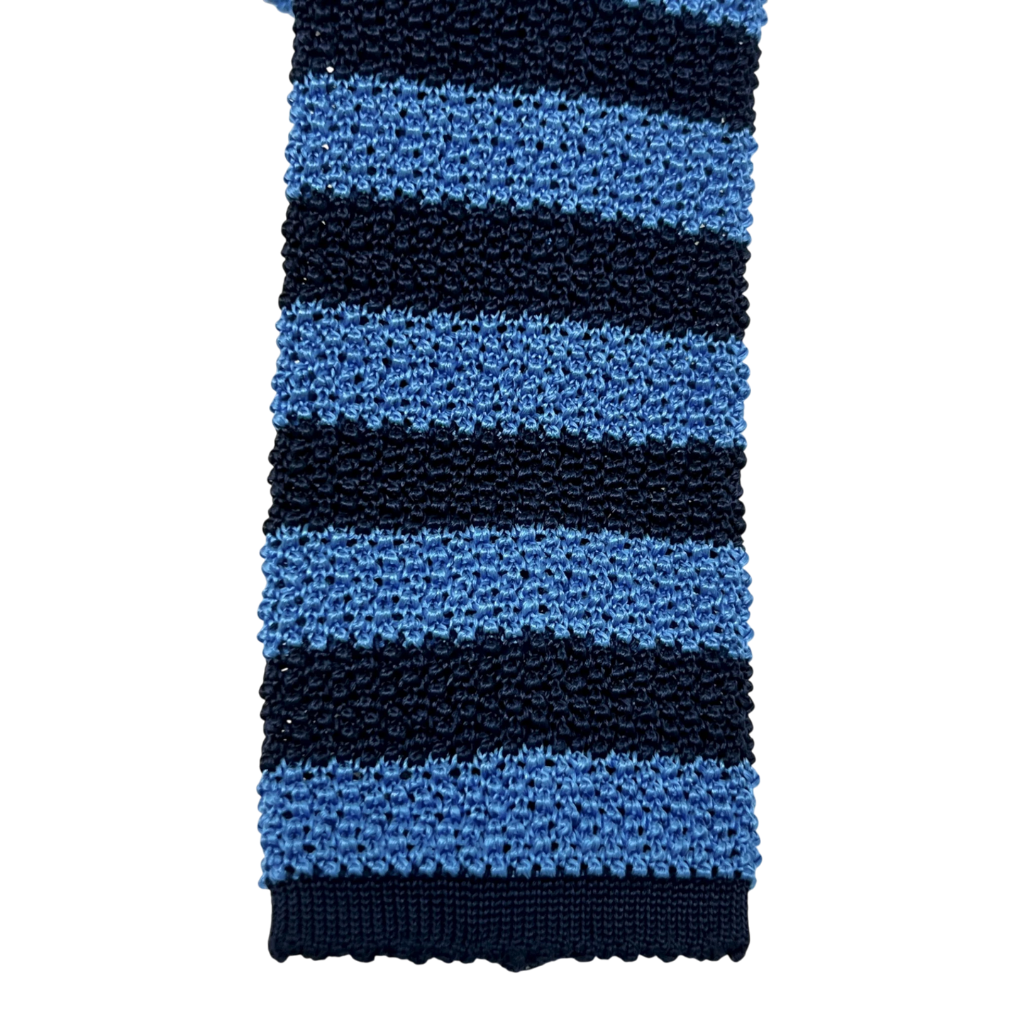 Ascot, Seidenstrickkrawatte, blau-navy