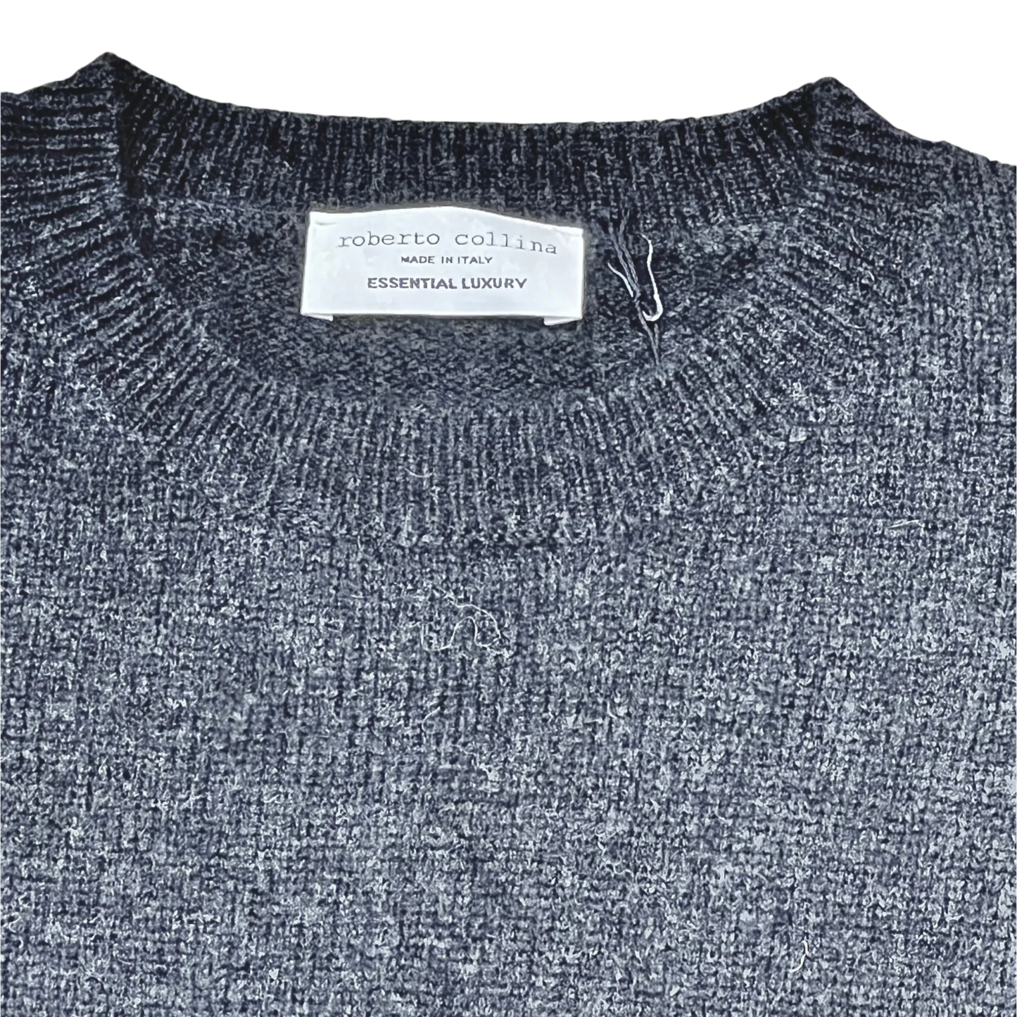 Roberto Collina, Rundhals, Merino Baby Camel, schwarz