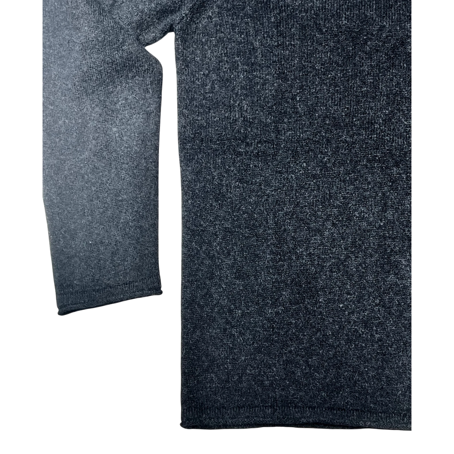 Roberto Collina, Merino / Baby Kamel, Stehkragen, schwarz