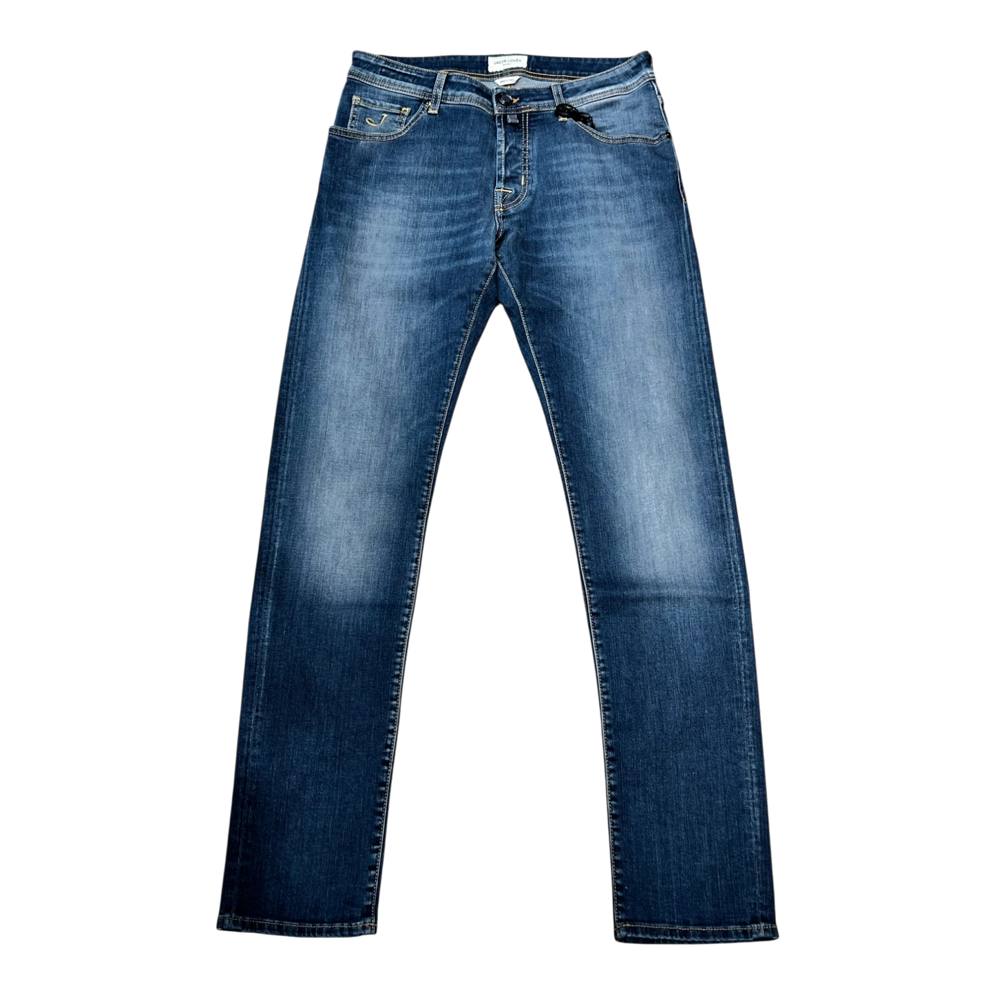 Jacob Cohën JUM_QE007 030 S3623 V2 NICK SLIM blu notte etichetta azzurro