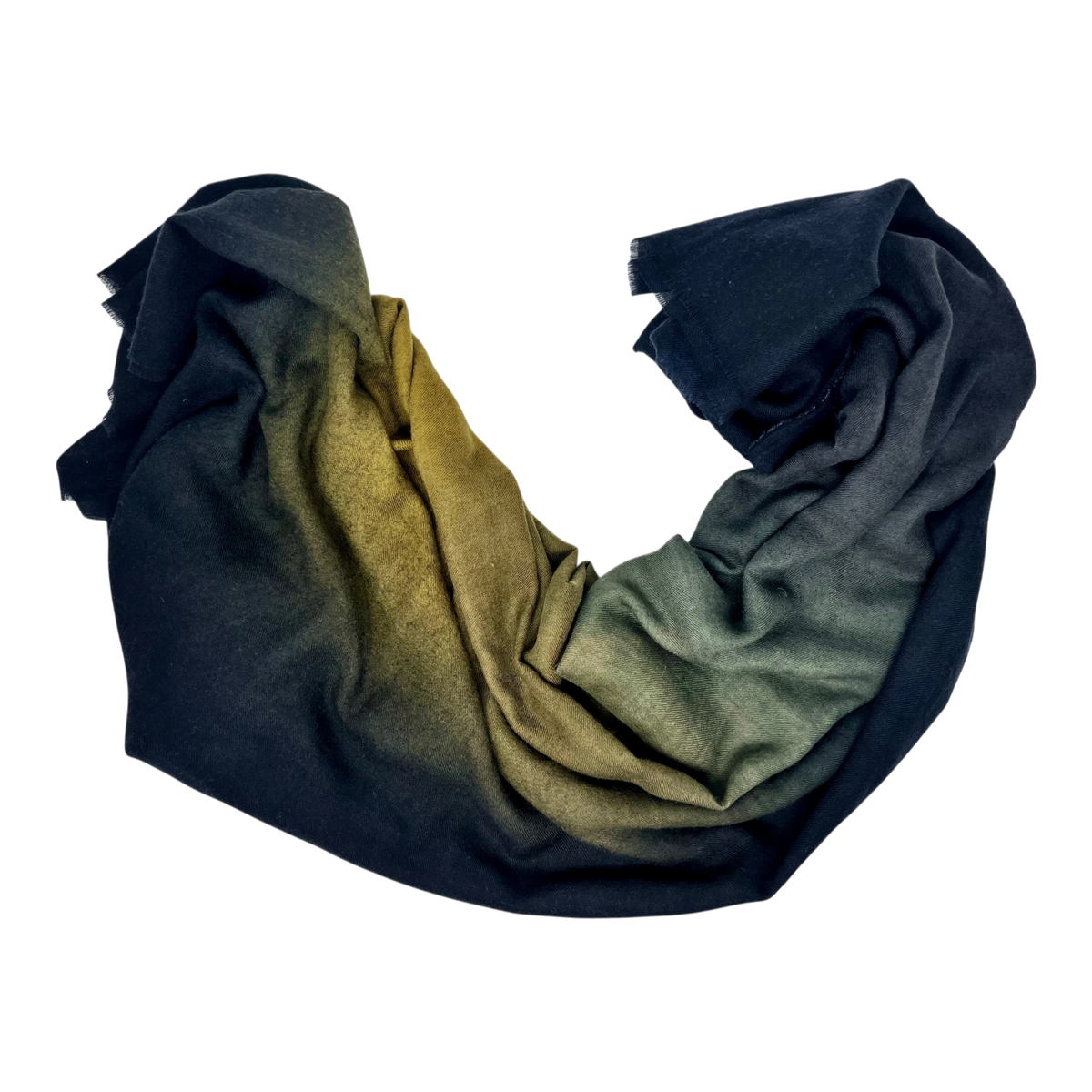 Faliero Sarti Chips Frame Schal in Blau und Schwarz - UNIT Hamburg