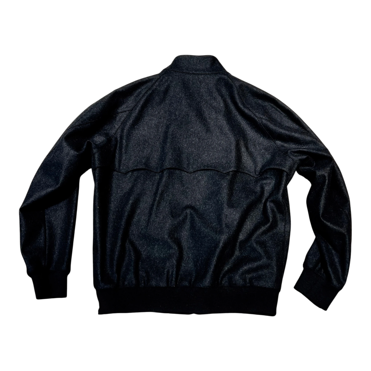 Baracuta G9 Unpadded Melton Harrington-Jacke, antra
