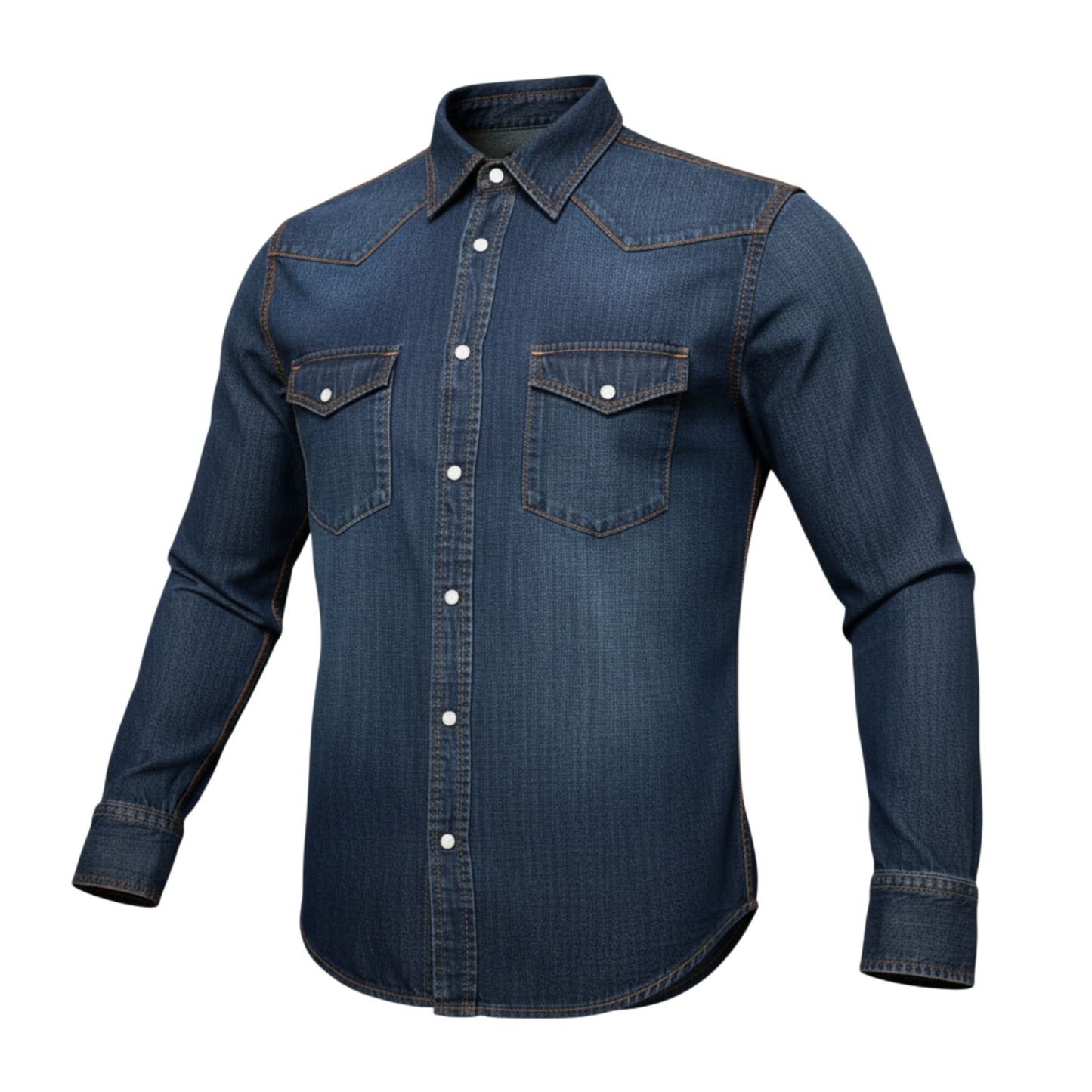 Jacob Cohën Western Shirt Medium Blueshop