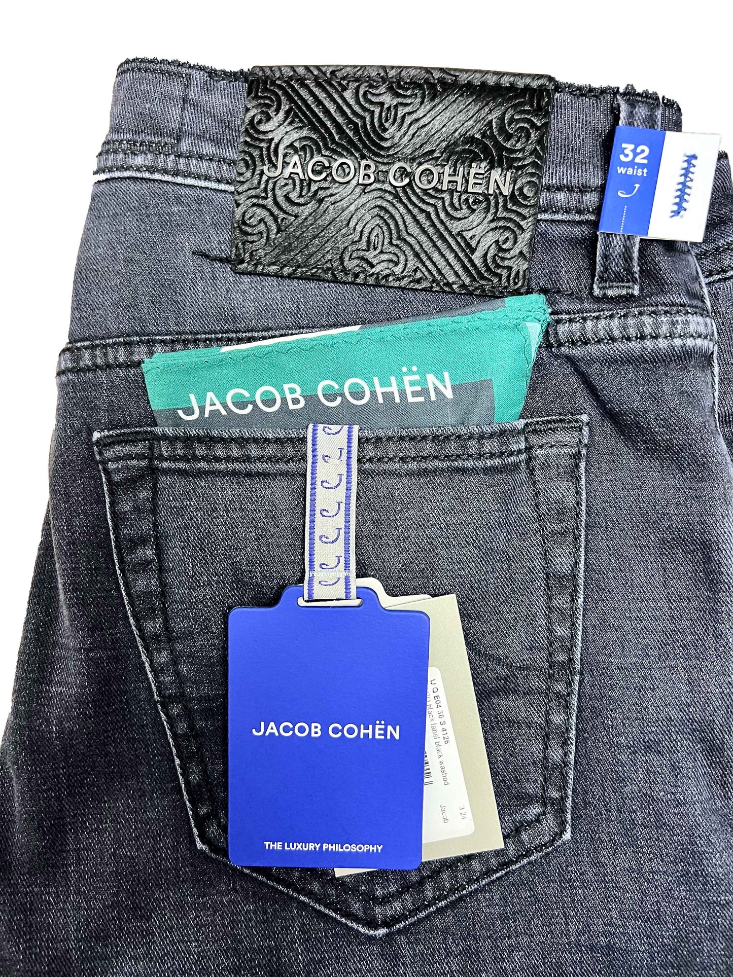 Jacob Cohen,Jeans,Jacob Cohen, BARD black label, black washed,UNIT Hamburg