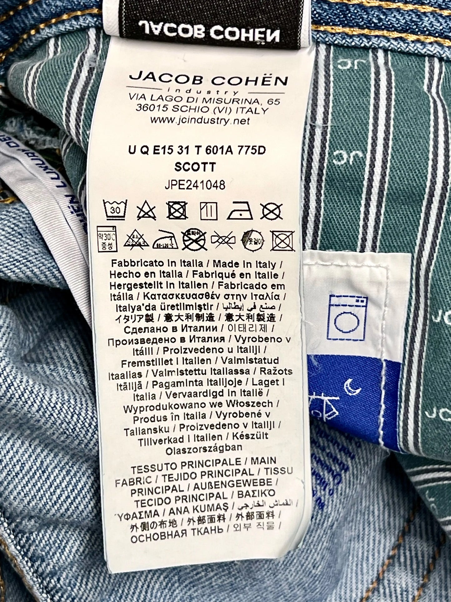 Jacob Cohen,Jeans,Jacob Cohen, SCOTT peach label, vintage light washed,UNIT Hamburg